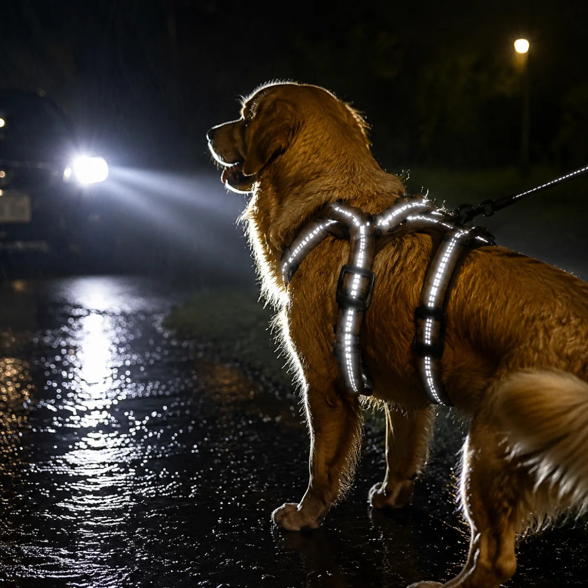 Dual-Handle Anti-Slip Dog Harness