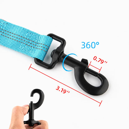 Elastic Tactical Dog Leash with Dual Handles