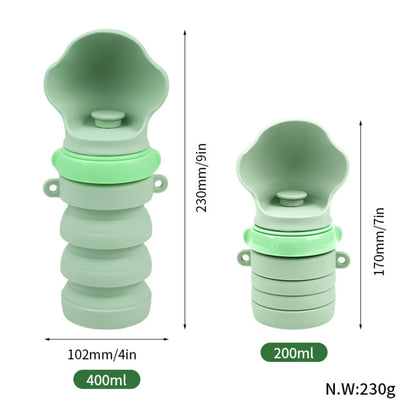Large-Opening Silicone Dog Water Bottle