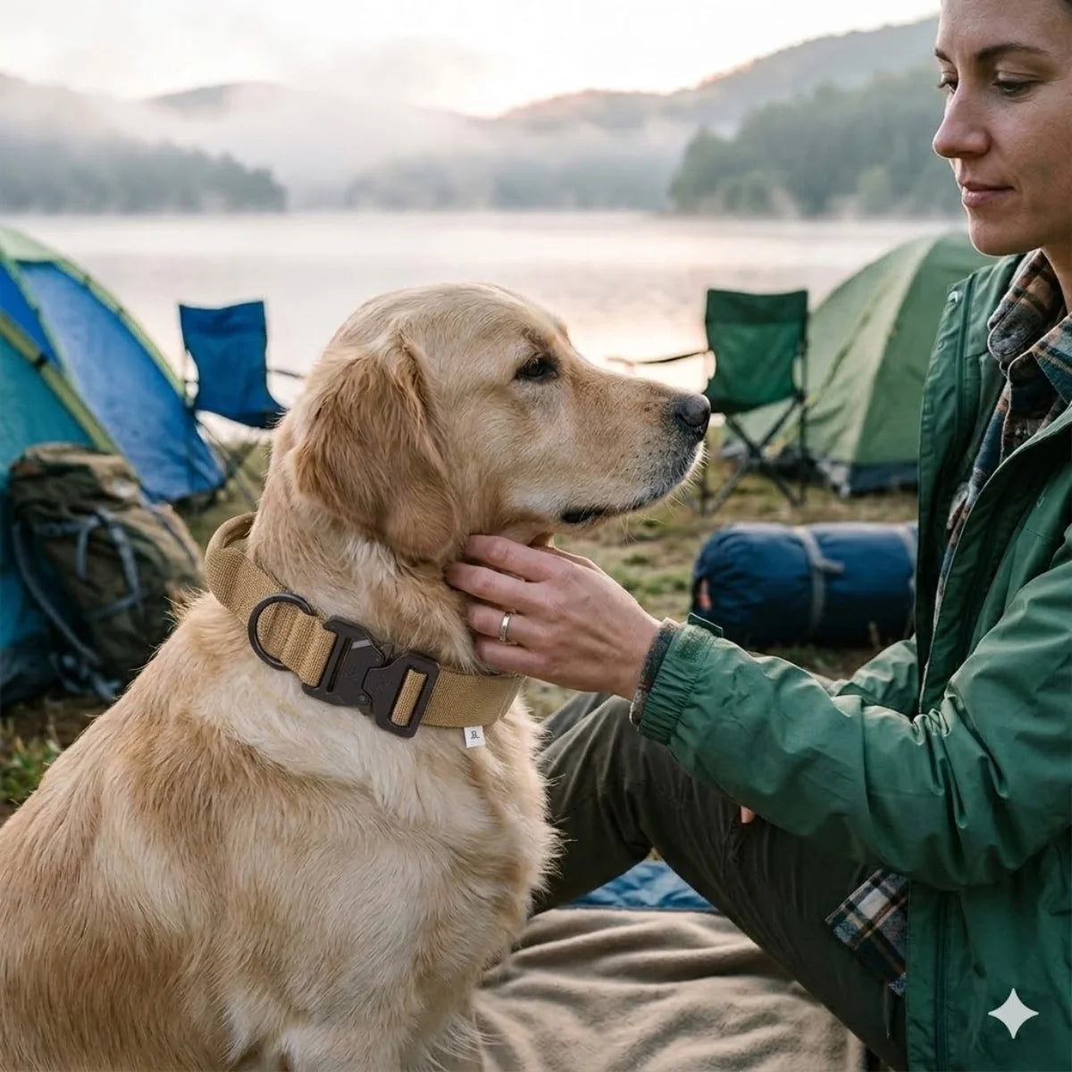 No-Pull Adjustable Tactical Dog Collar
