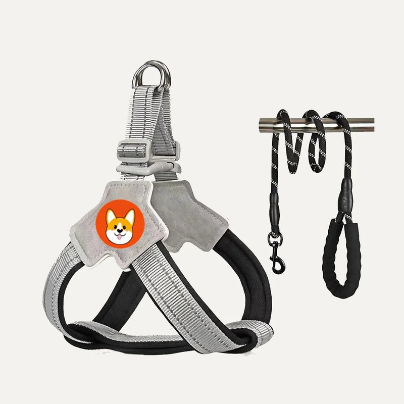 No-Pull Reflective Dog Harness