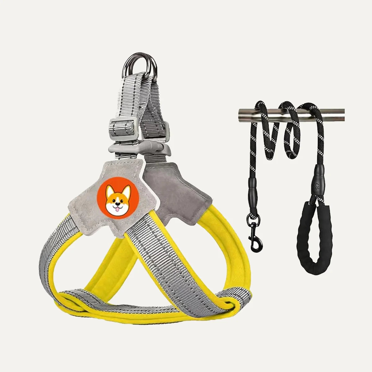 No-Pull Reflective Dog Harness