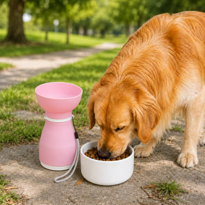 Outdoor 3-in-1 Portable Dog Travel Bowl
