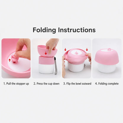 Outdoor 3-in-1 Portable Dog Travel Bowl
