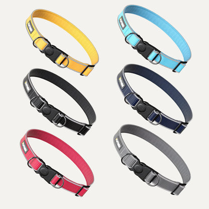 Reflective Adjustable Nylon Dog Collar