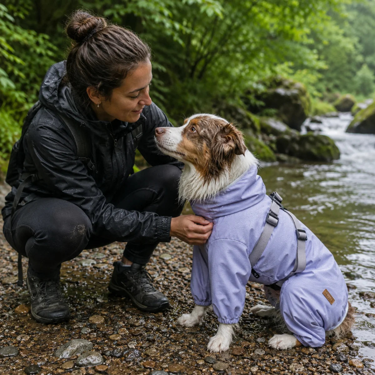 Waterproof Full-Coverage Dog Raincoat