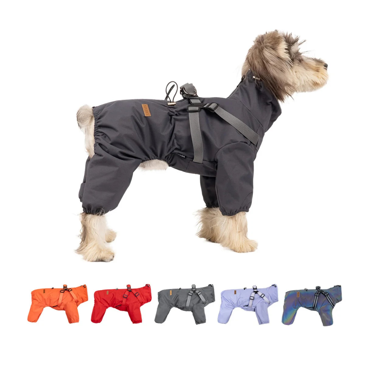 Waterproof Full-Coverage Dog Raincoat
