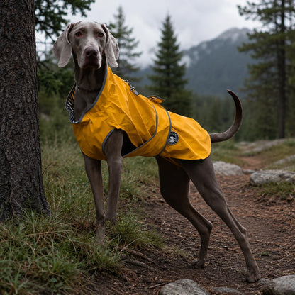 Lightweight Reflective Waterproof Dog Raincoat