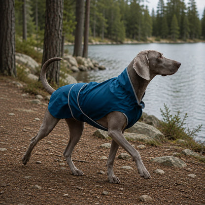 Lightweight Reflective Waterproof Dog Raincoat