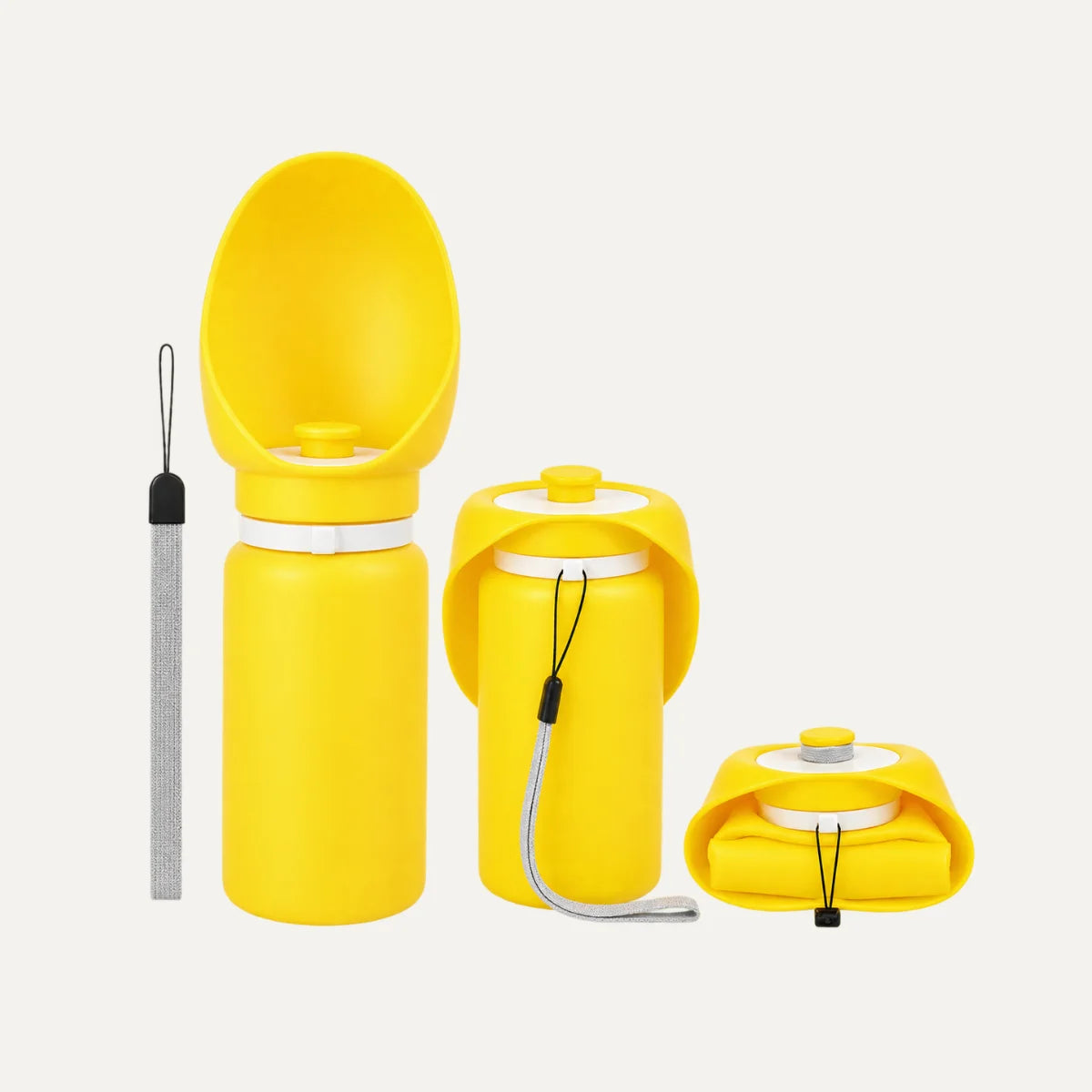 Portable Foldable Silicone Dog Water Bottle