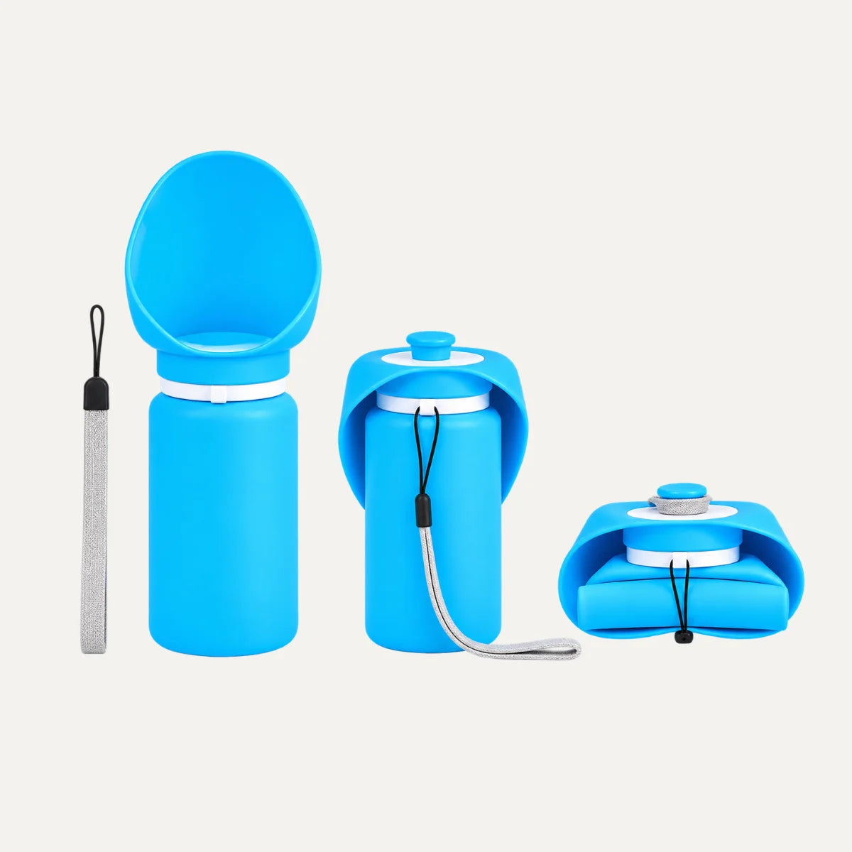 Portable Foldable Silicone Dog Water Bottle