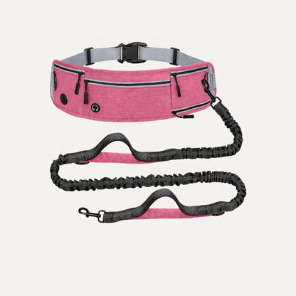 Reflective Hands-Free Running Dog Leash