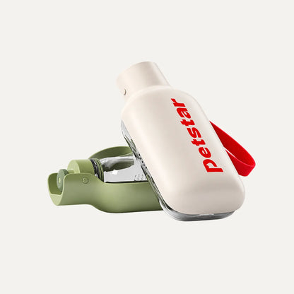 Portable Dog Water Bottle with Foldable Drinking Bowl-4