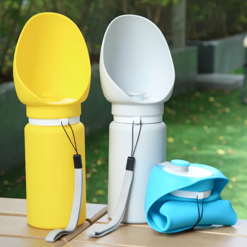 Portable Foldable Silicone Dog Water Bottle