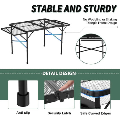 WildFinder Elevate & Folding Camp Table