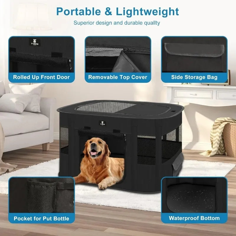 CampPaws Pop-Up Pet Playpen