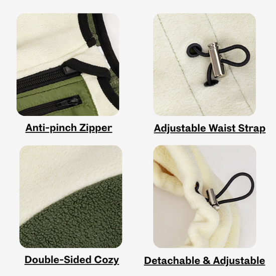 WarmGuard Fleece Dog Vest