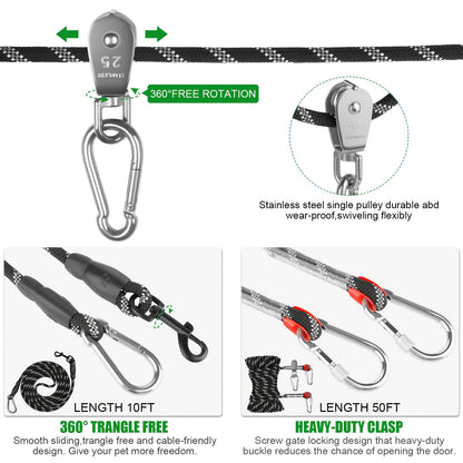 FreeRoam Dog Tie Out Cable
