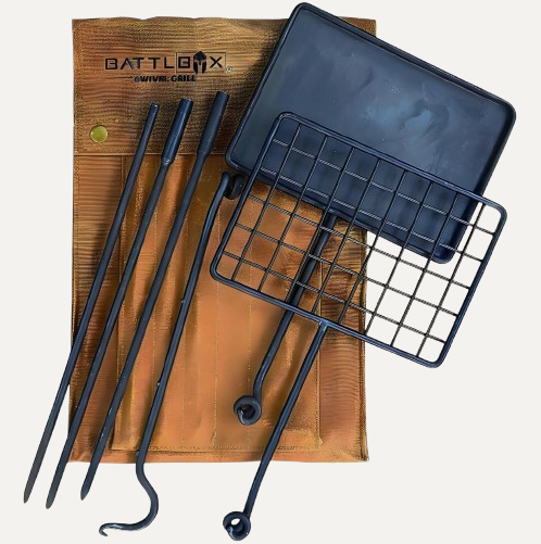 HeavyDuty Swivel Grill Set
